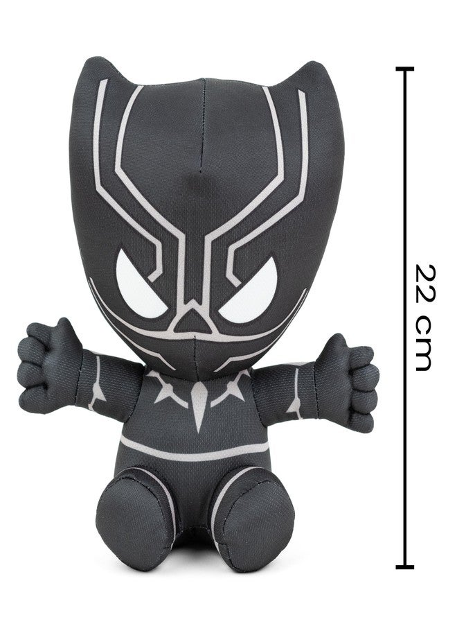 Mirada Marvel Black Panther Soft Plush Toy - 23cm | Official Licensed Superhero Stuffed for Kids, Boys & Girls | Super Soft Cuddly Character Toy for Fans | Ideal for Birthday Gifts/Christmas/Diwali - Image 5